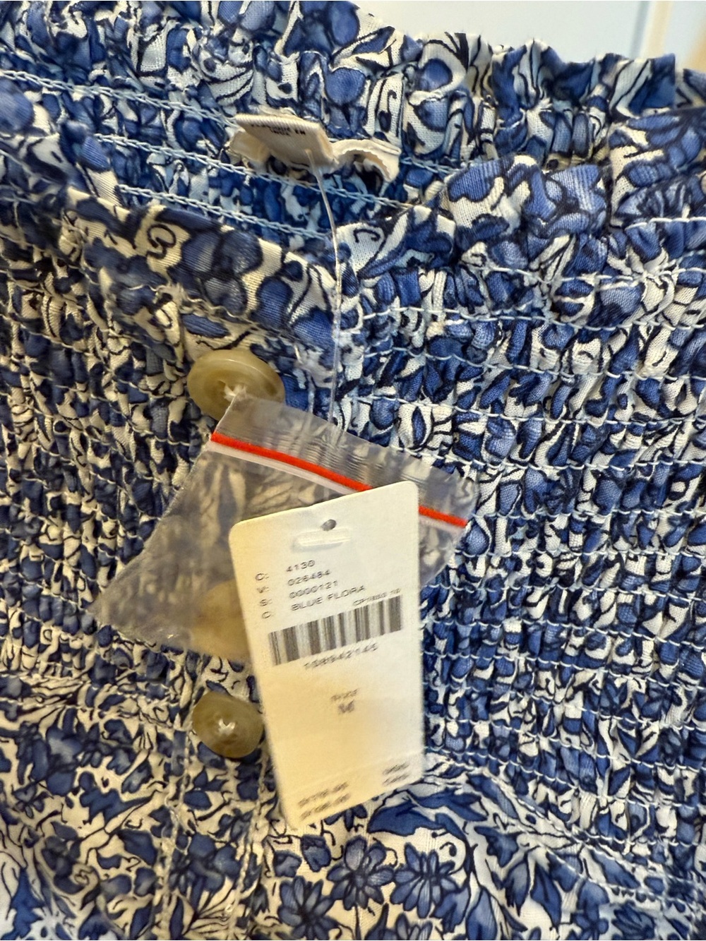 Pilcro Cotton Buttondown Midi Dress - Picture 6 of 8